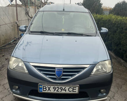 Синий Дачия Logan MCV, объемом двигателя 1.6 л и пробегом 275 тыс. км за 5250 $, фото 1 на Automoto.ua