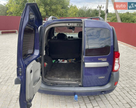 Дачия Logan MCV 2007 в Сумах на Automoto.ua Синий Дачия Logan MCV, объемом двигателя 1.46 л и пробегом 283 тыс. км за 4200 $, фото 4 на Automoto.ua