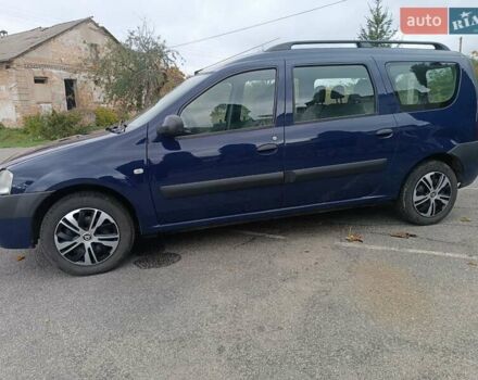 Синий Дачия Logan MCV, объемом двигателя 1.6 л и пробегом 211 тыс. км за 5650 $, фото 6 на Automoto.ua