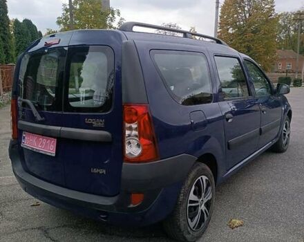Синий Дачия Logan MCV, объемом двигателя 1.6 л и пробегом 211 тыс. км за 5650 $, фото 3 на Automoto.ua