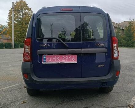 Синий Дачия Logan MCV, объемом двигателя 1.6 л и пробегом 211 тыс. км за 5650 $, фото 4 на Automoto.ua