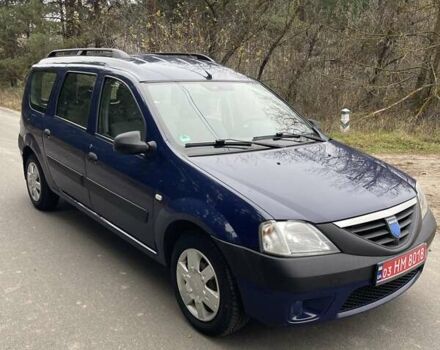 Синій Дачія Logan MCV, об'ємом двигуна 1.6 л та пробігом 185 тис. км за 4850 $, фото 2 на Automoto.ua