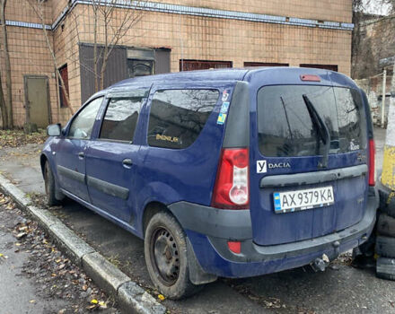 Синий Дачия Logan MCV, объемом двигателя 1.6 л и пробегом 280 тыс. км за 2500 $, фото 2 на Automoto.ua