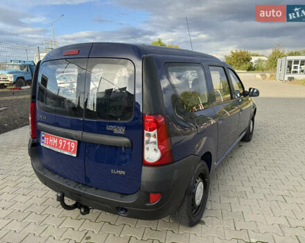 Синий Дачия Logan MCV, объемом двигателя 1.4 л и пробегом 152 тыс. км за 3900 $, фото 8 на Automoto.ua