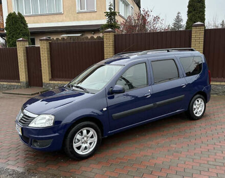 Синий Дачия Logan MCV, объемом двигателя 1.6 л и пробегом 218 тыс. км за 5799 $, фото 2 на Automoto.ua
