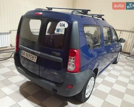 Синий Дачия Logan MCV, объемом двигателя 1.4 л и пробегом 191 тыс. км за 3500 $, фото 5 на Automoto.ua