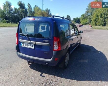 Синий Дачия Logan MCV, объемом двигателя 1.6 л и пробегом 230 тыс. км за 4600 $, фото 9 на Automoto.ua
