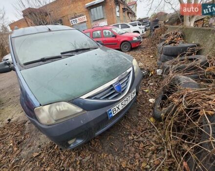 Синий Дачия Logan MCV, объемом двигателя 1.6 л и пробегом 320 тыс. км за 3500 $, фото 3 на Automoto.ua