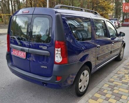 Синій Дачія Logan MCV, об'ємом двигуна 1.6 л та пробігом 150 тис. км за 5850 $, фото 2 на Automoto.ua