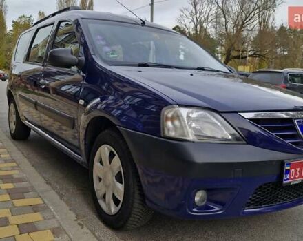 Синій Дачія Logan MCV, об'ємом двигуна 1.6 л та пробігом 150 тис. км за 5850 $, фото 8 на Automoto.ua