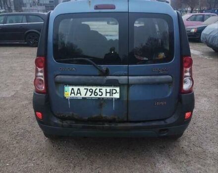 Синий Дачия Logan MCV, объемом двигателя 1.6 л и пробегом 528 тыс. км за 3500 $, фото 4 на Automoto.ua