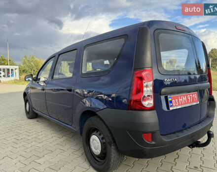 Синий Дачия Logan MCV, объемом двигателя 1.4 л и пробегом 152 тыс. км за 3900 $, фото 11 на Automoto.ua