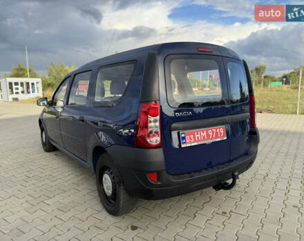 Синий Дачия Logan MCV, объемом двигателя 1.4 л и пробегом 152 тыс. км за 3900 $, фото 13 на Automoto.ua