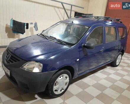 Синий Дачия Logan MCV, объемом двигателя 1.4 л и пробегом 191 тыс. км за 3500 $, фото 2 на Automoto.ua