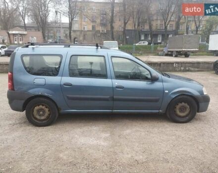 Синий Дачия Logan MCV, объемом двигателя 1.6 л и пробегом 528 тыс. км за 3500 $, фото 5 на Automoto.ua
