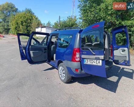 Синий Дачия Logan MCV, объемом двигателя 1.6 л и пробегом 230 тыс. км за 4600 $, фото 10 на Automoto.ua