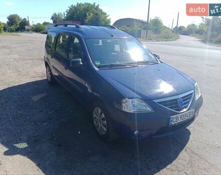 Синий Дачия Logan MCV, объемом двигателя 1.6 л и пробегом 230 тыс. км за 4600 $, фото 2 на Automoto.ua