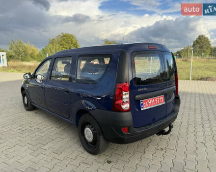 Синий Дачия Logan MCV, объемом двигателя 1.4 л и пробегом 152 тыс. км за 3900 $, фото 12 на Automoto.ua
