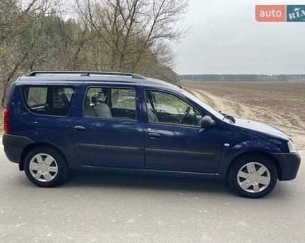 Синій Дачія Logan MCV, об'ємом двигуна 1.6 л та пробігом 185 тис. км за 4850 $, фото 4 на Automoto.ua