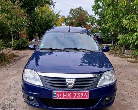Синий Дачия Logan MCV, объемом двигателя 1.6 л и пробегом 160 тыс. км за 6300 $, фото 4 на Automoto.ua
