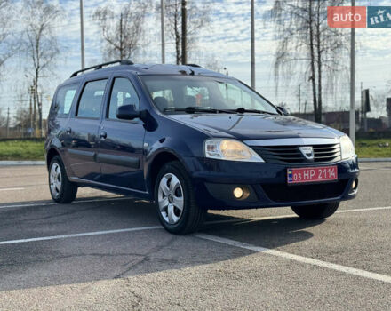 Синій Дачія Logan MCV, об'ємом двигуна 1.6 л та пробігом 198 тис. км за 6350 $, фото 4 на Automoto.ua