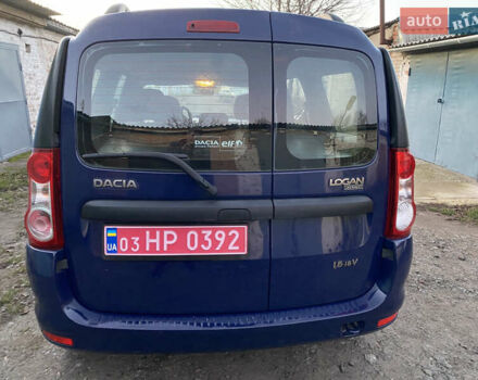 Синій Дачія Logan MCV, об'ємом двигуна 1.6 л та пробігом 162 тис. км за 6000 $, фото 8 на Automoto.ua