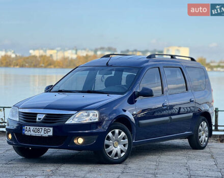 Синій Дачія Logan MCV, об'ємом двигуна 1.6 л та пробігом 197 тис. км за 6300 $, фото 5 на Automoto.ua