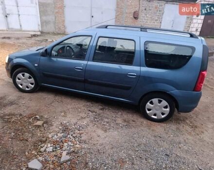 Синий Дачия Logan MCV, объемом двигателя 1.6 л и пробегом 175 тыс. км за 5950 $, фото 9 на Automoto.ua