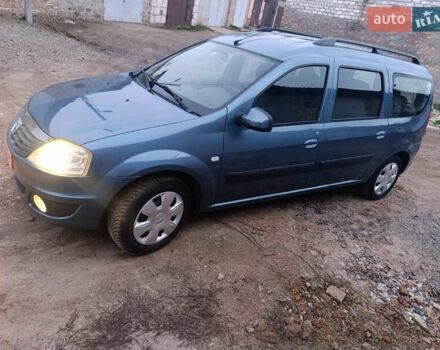Синий Дачия Logan MCV, объемом двигателя 1.6 л и пробегом 175 тыс. км за 5950 $, фото 8 на Automoto.ua