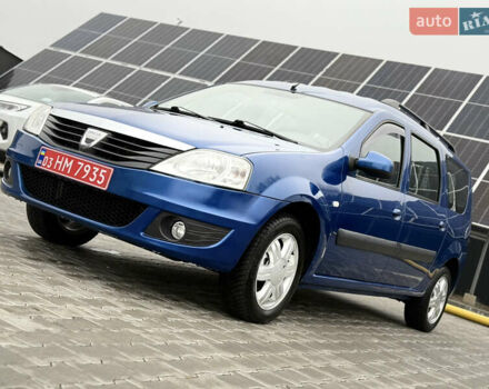 Синий Дачия Logan MCV, объемом двигателя 1.6 л и пробегом 200 тыс. км за 6400 $, фото 18 на Automoto.ua