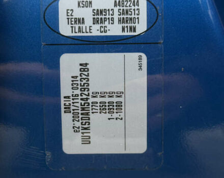 Синий Дачия Logan MCV, объемом двигателя 1.6 л и пробегом 200 тыс. км за 6400 $, фото 105 на Automoto.ua