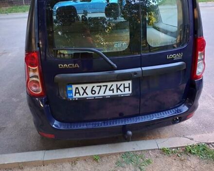 Синий Дачия Logan MCV, объемом двигателя 1.6 л и пробегом 160 тыс. км за 5450 $, фото 1 на Automoto.ua
