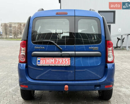 Синий Дачия Logan MCV, объемом двигателя 1.6 л и пробегом 200 тыс. км за 6400 $, фото 7 на Automoto.ua