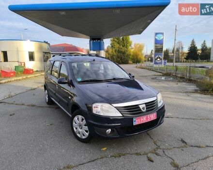 Синий Дачия Logan MCV, объемом двигателя 1.5 л и пробегом 211 тыс. км за 6700 $, фото 1 на Automoto.ua