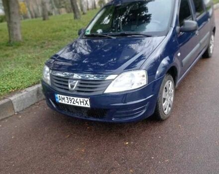Синий Дачия Logan MCV, объемом двигателя 1.6 л и пробегом 195 тыс. км за 5963 $, фото 3 на Automoto.ua