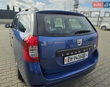 Дачия Logan MCV 2013 в Луцке на Automoto.ua Синий Дачия Logan MCV, объемом двигателя 0.9 л и пробегом 163 тыс. км за 5550 $, фото 16 на Automoto.ua