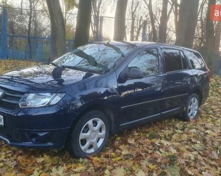 Синий Дачия Logan MCV, объемом двигателя 1.2 л и пробегом 215 тыс. км за 5500 $, фото 2 на Automoto.ua