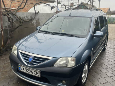Синий Дачия Logan MCV, объемом двигателя 1.6 л и пробегом 275 тыс. км за 5250 $, фото 1 на Automoto.ua