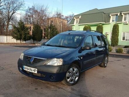 Дачія Logan MCV 2007 у Емильчином на Automoto.ua Синій Дачія Logan MCV, об'ємом двигуна 1.5 л та пробігом 180 тис. км за 4000 $, фото 1 на Automoto.ua
