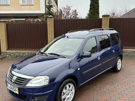 Синий Дачия Logan MCV, объемом двигателя 1.6 л и пробегом 218 тыс. км за 5799 $, фото 1 на Automoto.ua