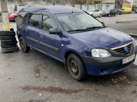 Синий Дачия Logan MCV, объемом двигателя 1.6 л и пробегом 280 тыс. км за 2500 $, фото 1 на Automoto.ua