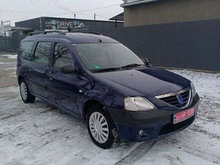 Синий Дачия Logan MCV, объемом двигателя 1.6 л и пробегом 194 тыс. км за 5900 $, фото 1 на Automoto.ua