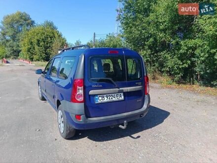 Дачия Logan MCV 2008 в Чернигове на Automoto.ua Синий Дачия Logan MCV, объемом двигателя 1.6 л и пробегом 230 тыс. км за 4600 $, фото 1 на Automoto.ua
