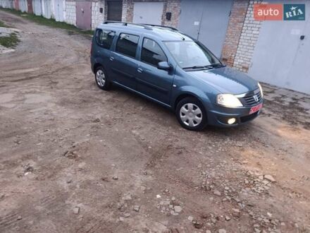 Синий Дачия Logan MCV, объемом двигателя 1.6 л и пробегом 175 тыс. км за 5950 $, фото 1 на Automoto.ua