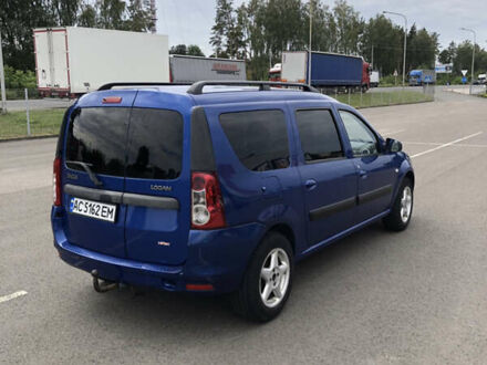Синий Дачия Logan MCV, объемом двигателя 1.6 л и пробегом 140 тыс. км за 4500 $, фото 1 на Automoto.ua