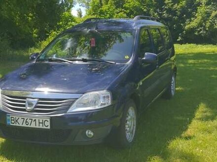 Синий Дачия Logan MCV, объемом двигателя 1.6 л и пробегом 246 тыс. км за 5750 $, фото 1 на Automoto.ua