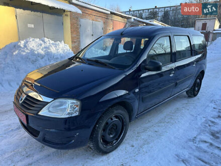 Синий Дачия Logan MCV, объемом двигателя 1.6 л и пробегом 210 тыс. км за 6550 $, фото 1 на Automoto.ua