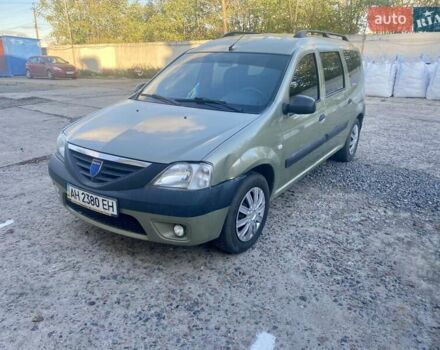 Зелений Дачія Logan MCV, об'ємом двигуна 1.6 л та пробігом 294 тис. км за 4700 $, фото 2 на Automoto.ua