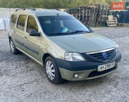 Зелений Дачія Logan MCV, об'ємом двигуна 1.6 л та пробігом 294 тис. км за 4700 $, фото 3 на Automoto.ua