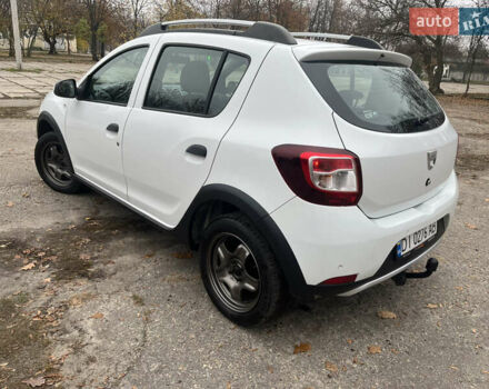 Белый Дачия Sandero StepWay, объемом двигателя 0.9 л и пробегом 217 тыс. км за 5500 $, фото 1 на Automoto.ua
